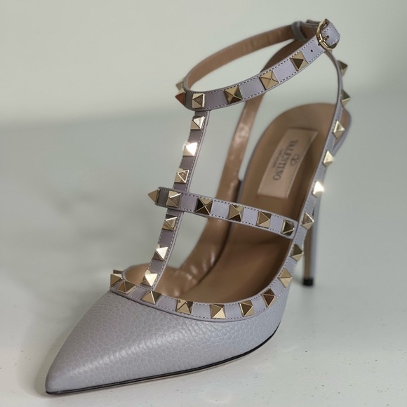 Valentino Rockstud Caged Heels - Picture 4 of 9